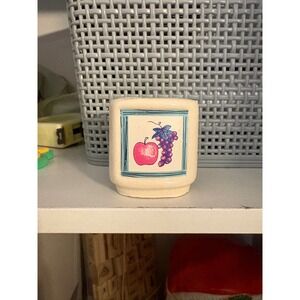 Japan Vintage Ceramic‎ Fruit toothpick holder Vase Decor Collectible vintage